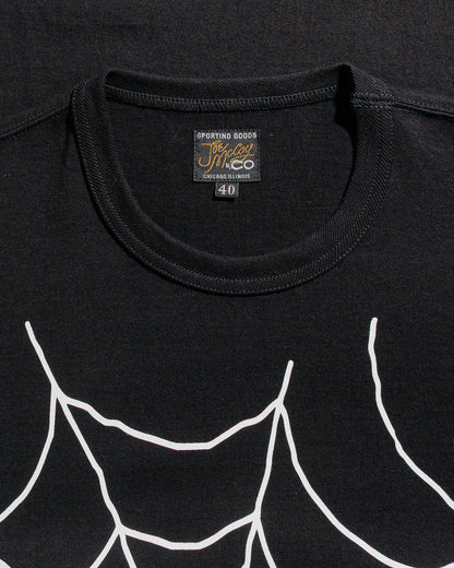 The Real McCoy's MC25018 Joe McCoy Tee  Spider Black