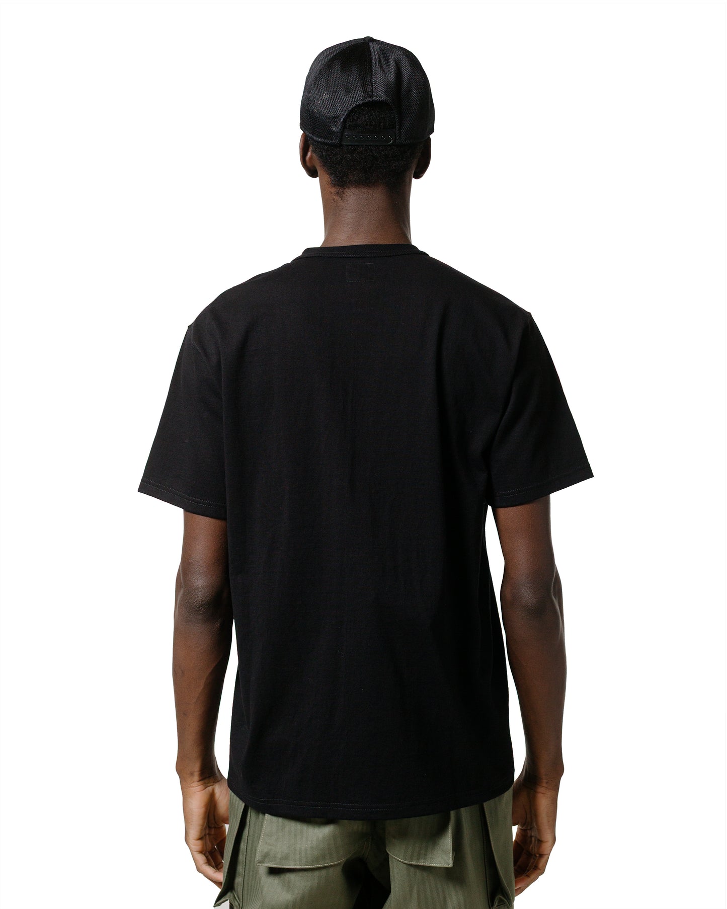 The Real McCoy's MC25018 Joe McCoy Tee  Spider Black
