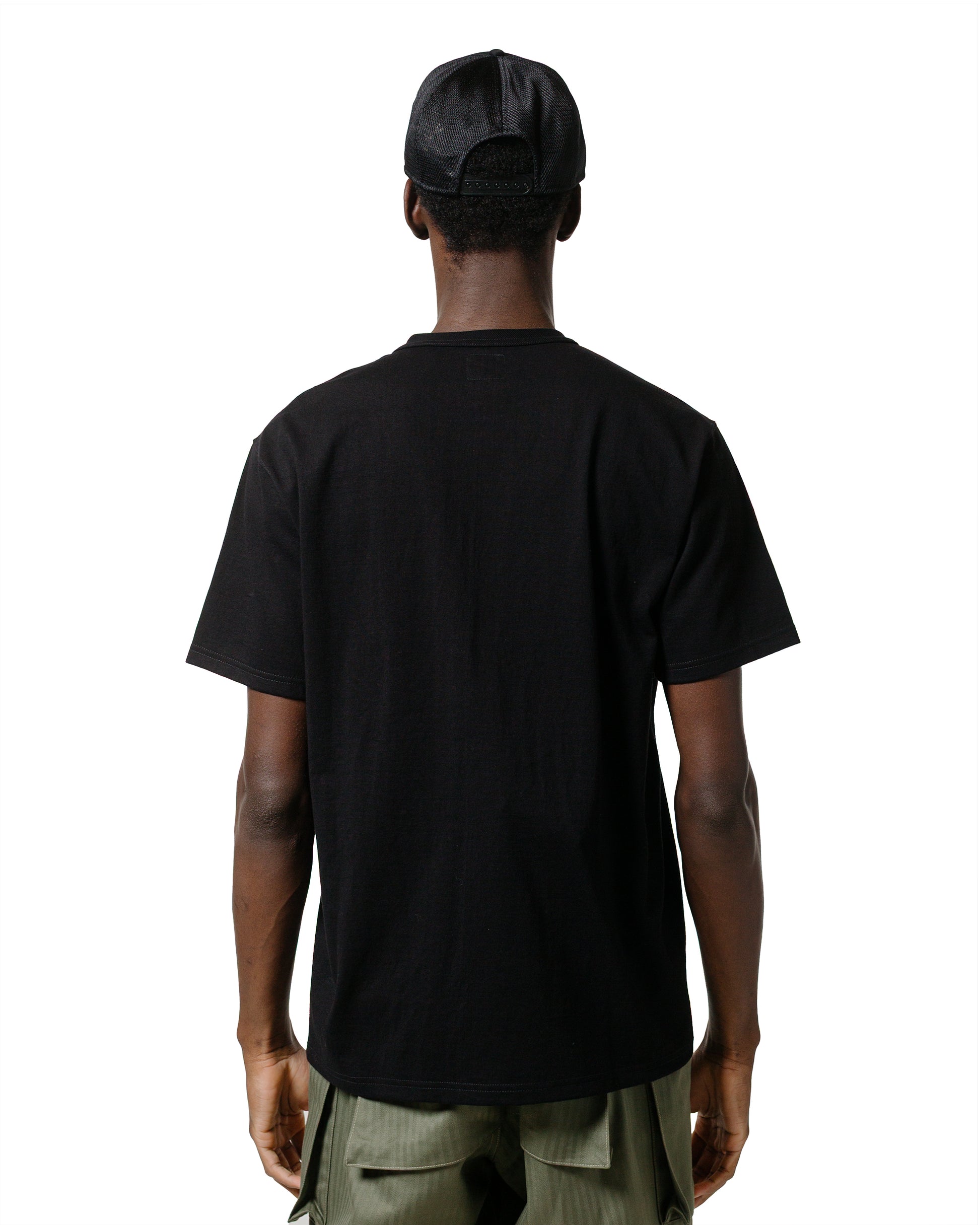 The Real McCoy's MC25018 Joe McCoy Tee  Spider Black