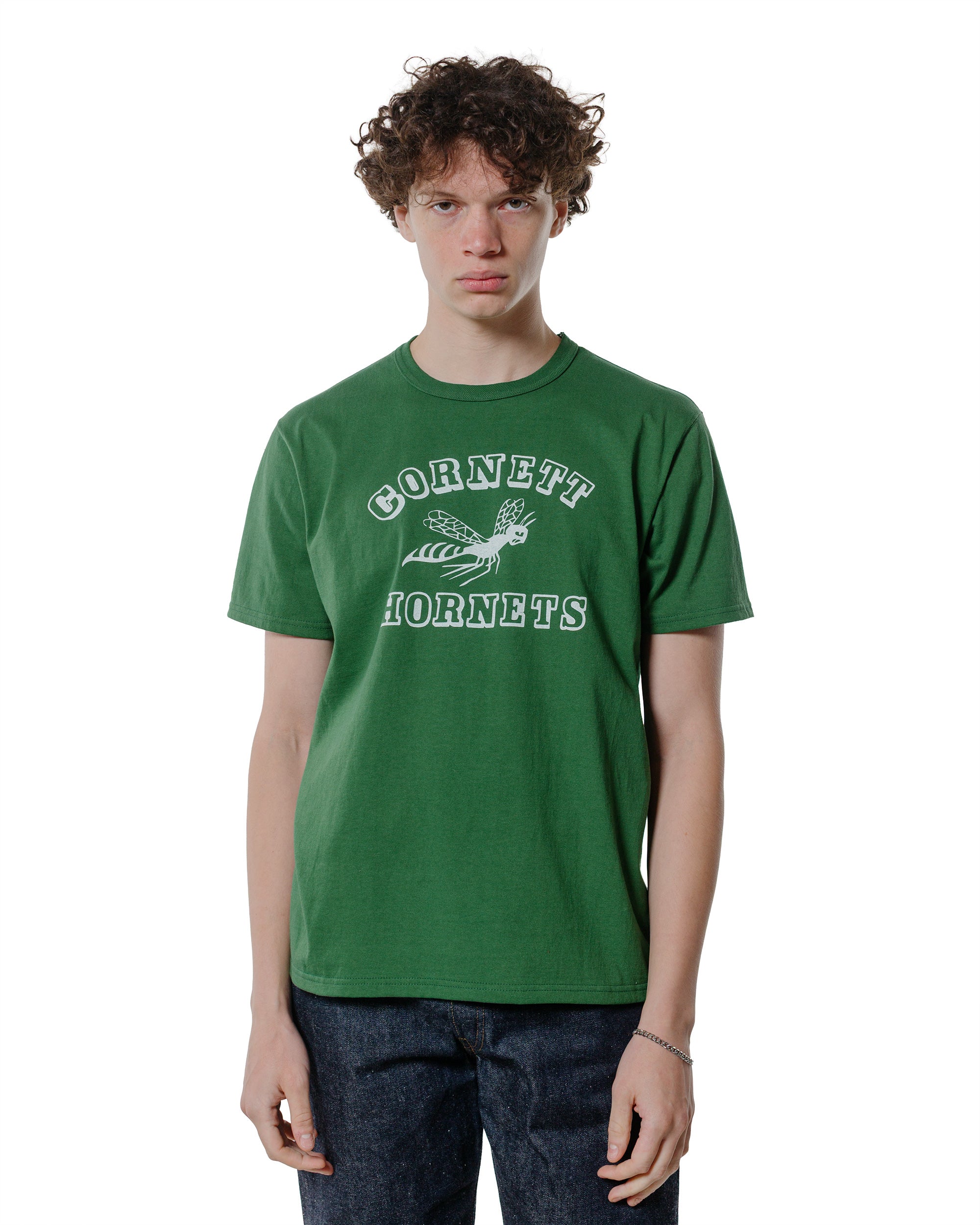 The Real McCoy's MC25025 Joe McCoy Tee / Hornets Green