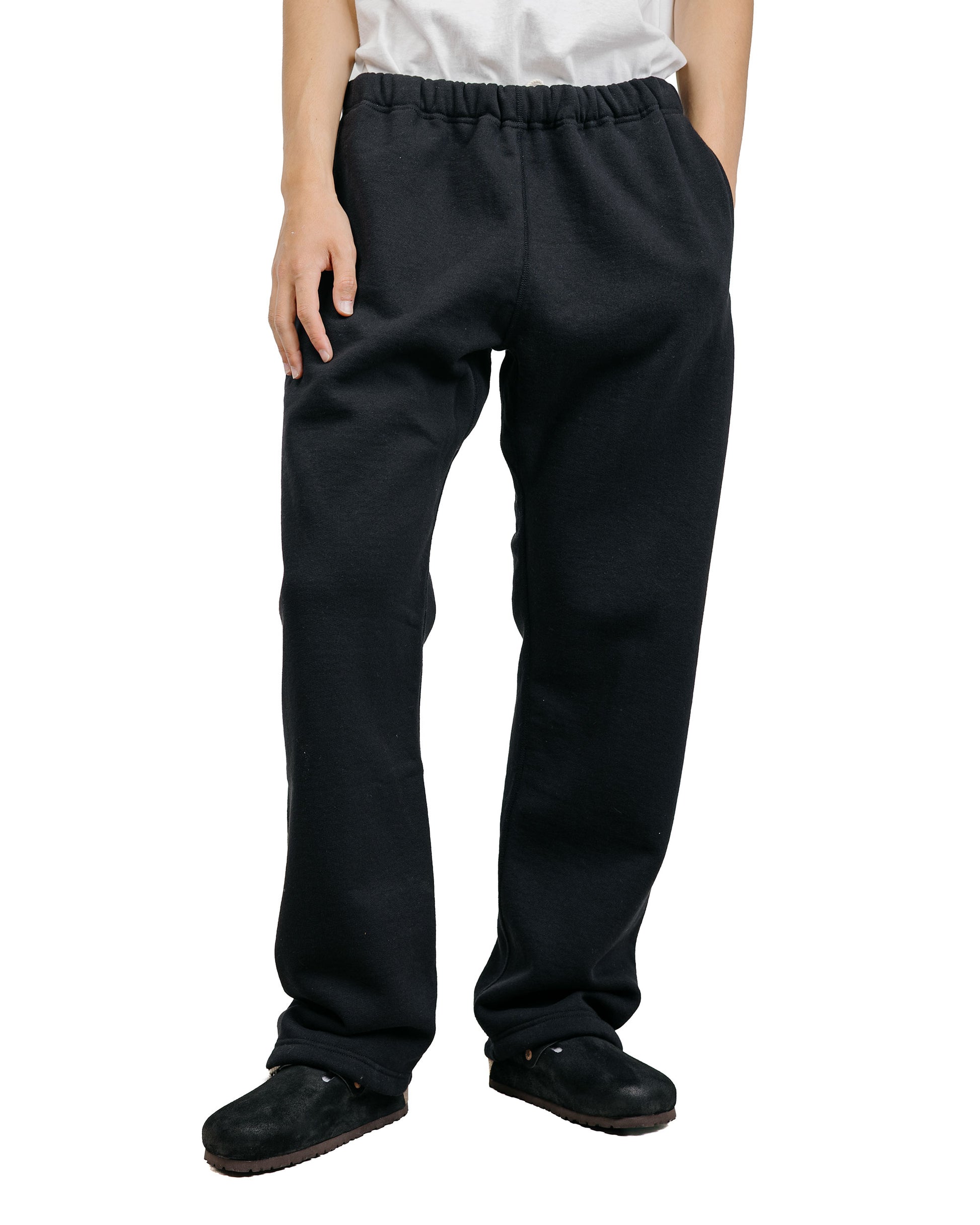The Real McCoy's MC25107 12oz. Ball Park Sweatpants Black