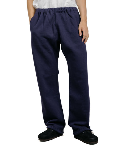 The Real McCoy's MC25107 12oz. Ball Park Sweatpants L.Navy