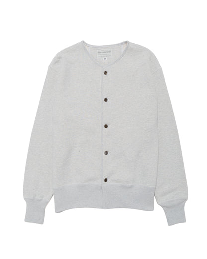 The Real McCoy’s MC25112 U.S.N. Cotton Cardigan Snow Grey