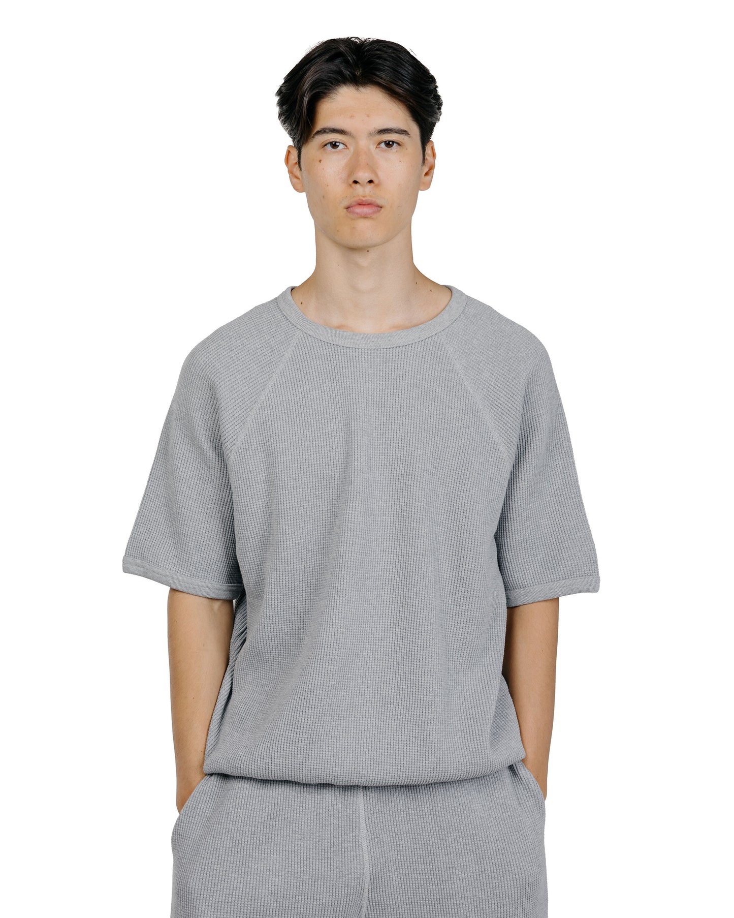 The Real McCoy's MC26002 Summer Thermal Tee Gray
