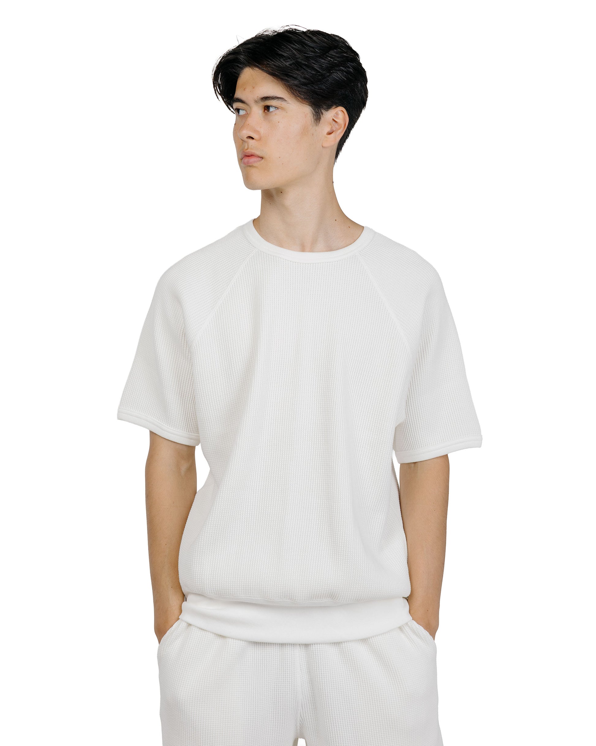 The Real McCoy's MC26002 Summer Thermal Tee White