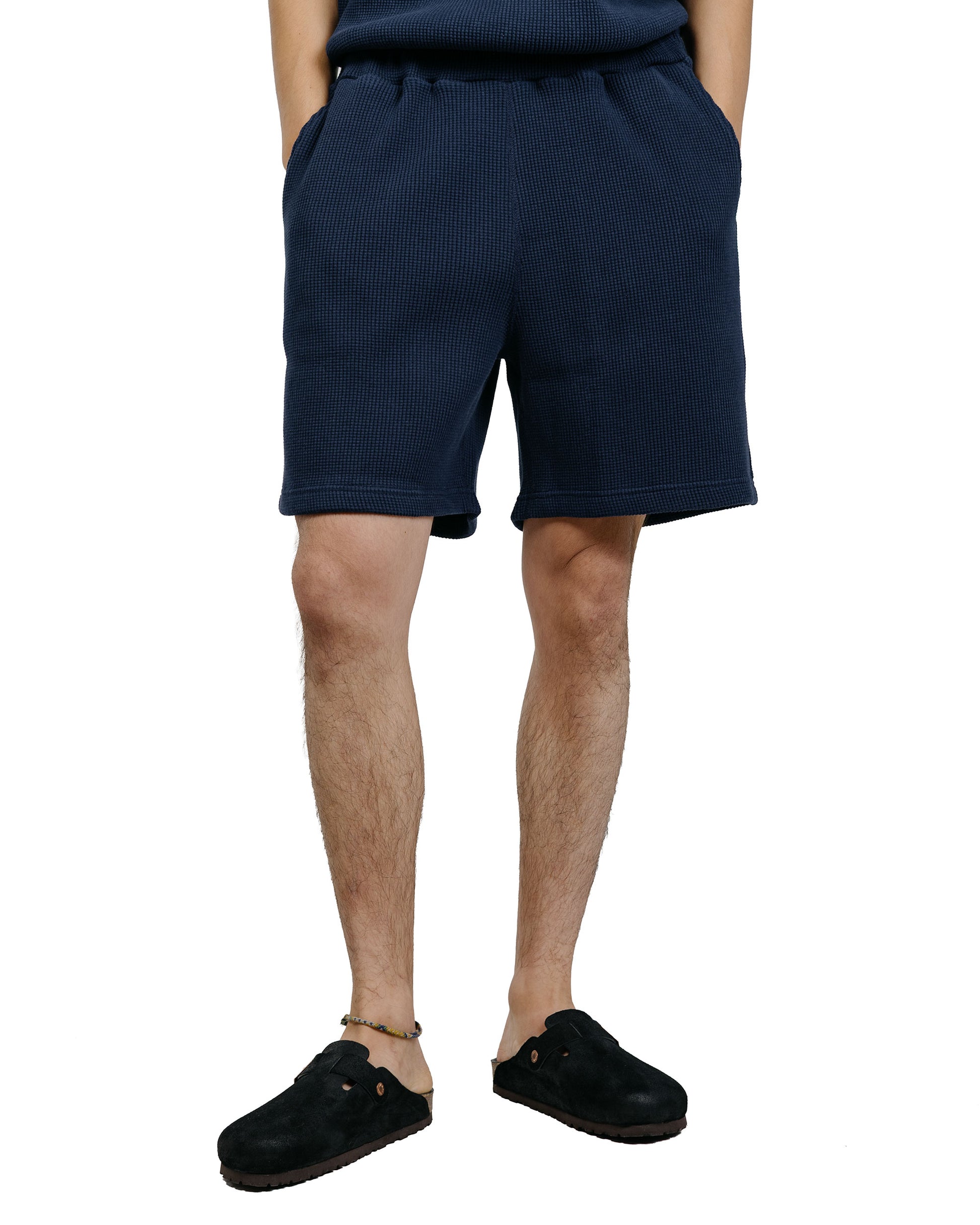 The Real McCoy's MC26004 Summer Thermal Shorts Navy