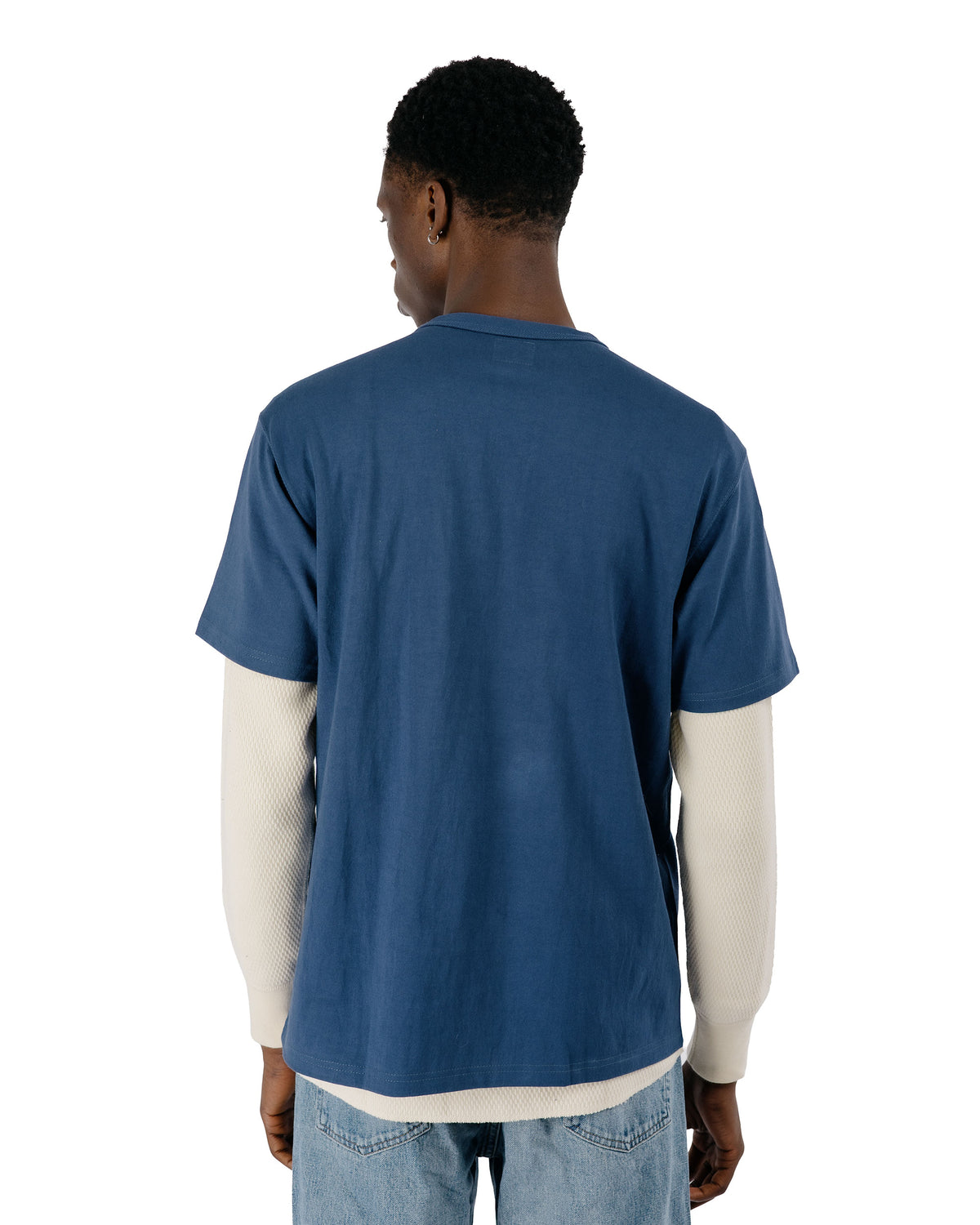 The Real McCoy's MC26023 Joe McCoy Tee / Chinook Marine Blue