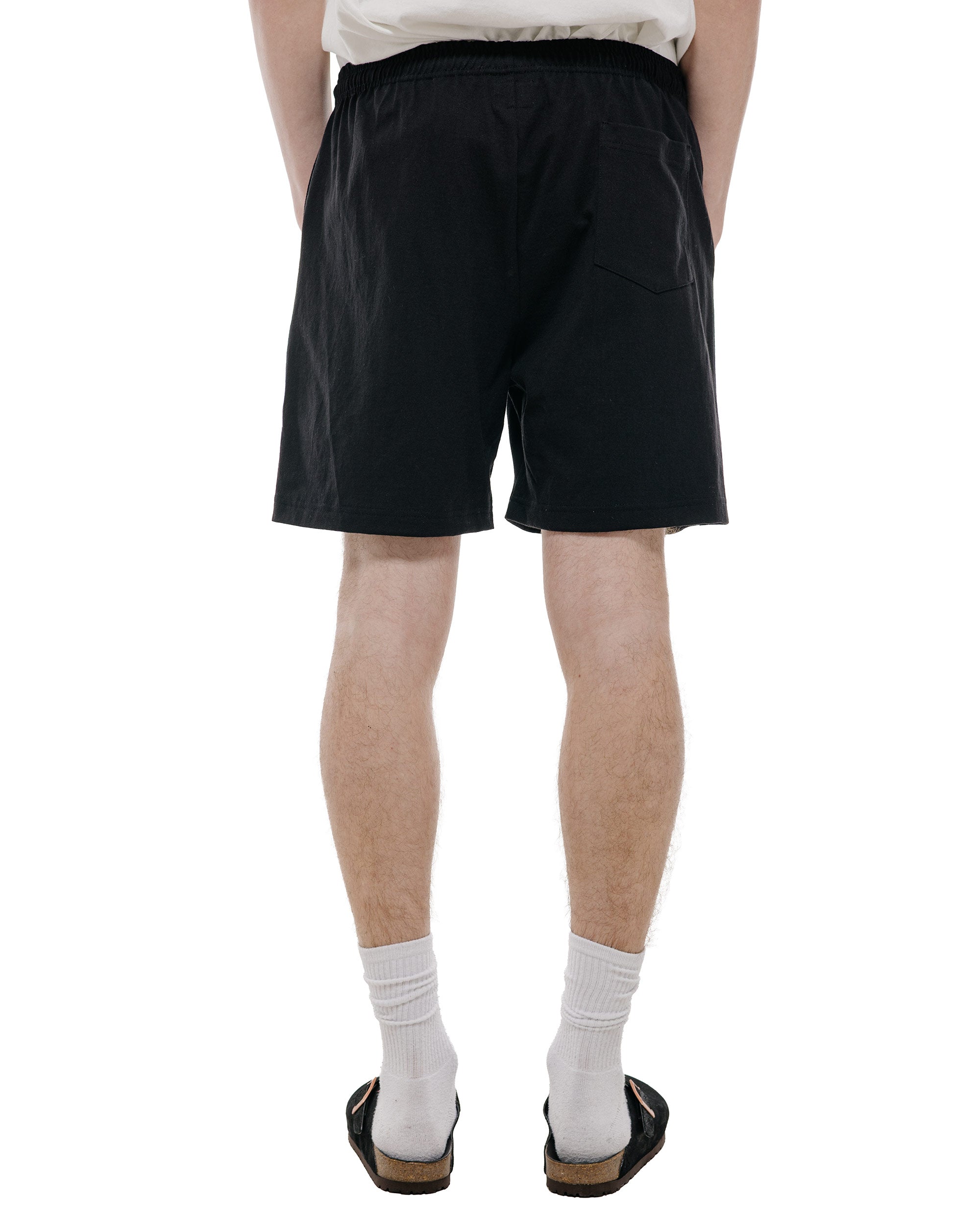 The Real McCoy's MC26037 Jersey Gym Shorts Black