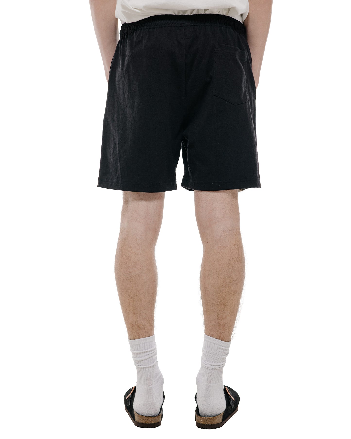 The Real McCoy's MC26037 Jersey Gym Shorts Black