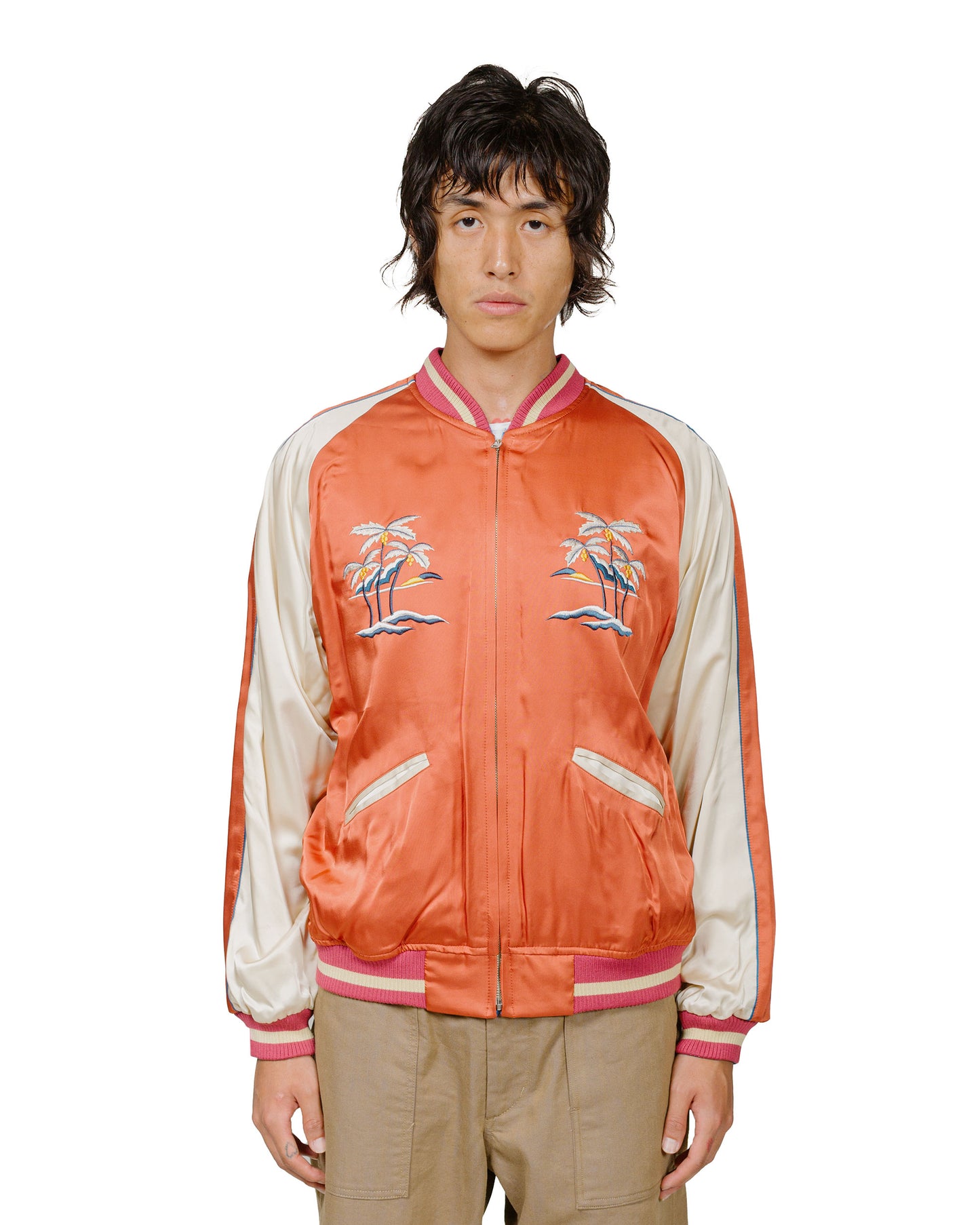 The Real McCoy's MJ20026 Suka Jacket / Philippines Red/Blue