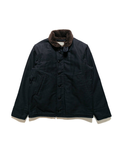 The Real McCoy's MJ21105 N-1 Deck Jacket (Navy)