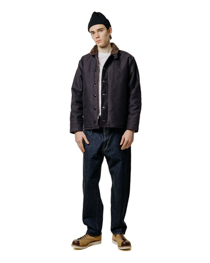 The Real McCoy's MJ21105 N-1 Deck Jacket (Navy)