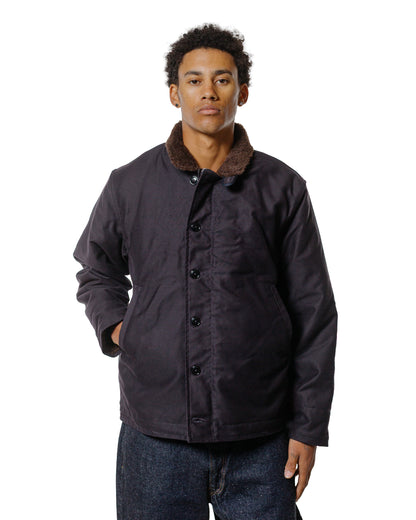 The Real McCoy's MJ21105 N-1 Deck Jacket (Navy)