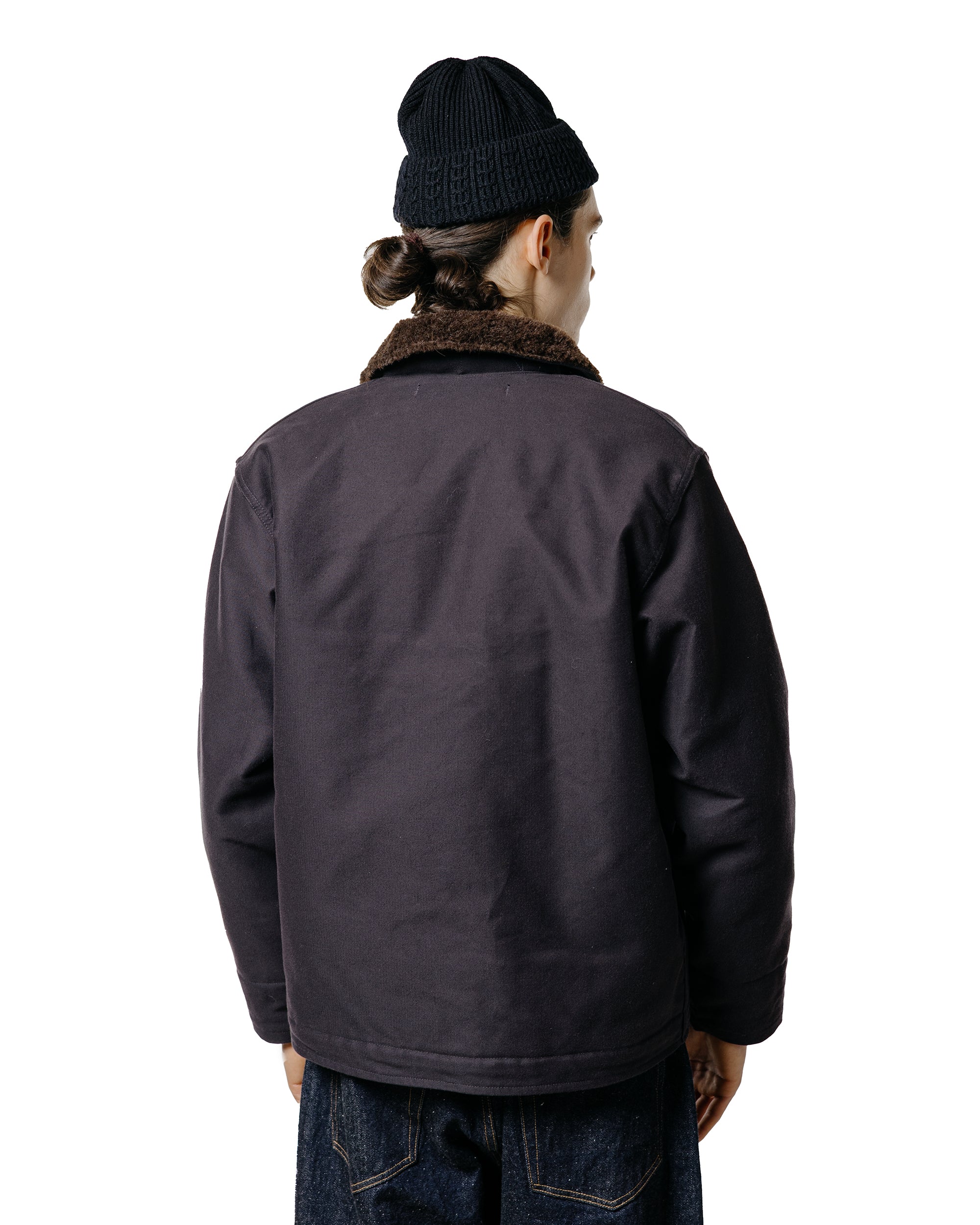 The Real McCoy's MJ21105 N-1 Deck Jacket (Navy)