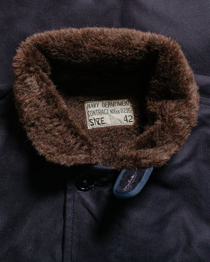 The Real McCoy's MJ21105 N-1 Deck Jacket (Navy)