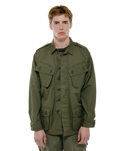 lost & found The Real McCoy's The Real McCoy's MJ22006 Coat, Man's, Combat, Tropical (Model 220) Olive
