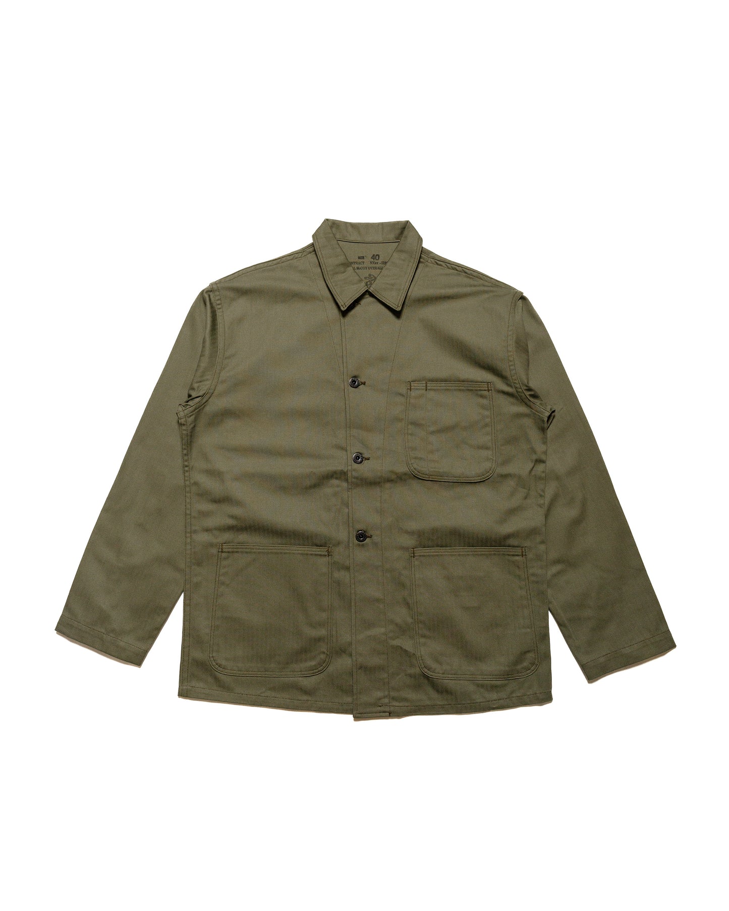 The Real McCoy's MJ22012 Jacket, Utility N-3 (Model 220) Olive