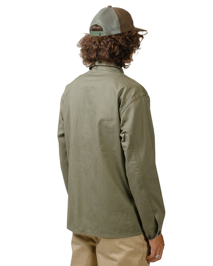 The Real McCoy's MJ22012 Jacket, Utility N-3 (Model 220) Olive model back