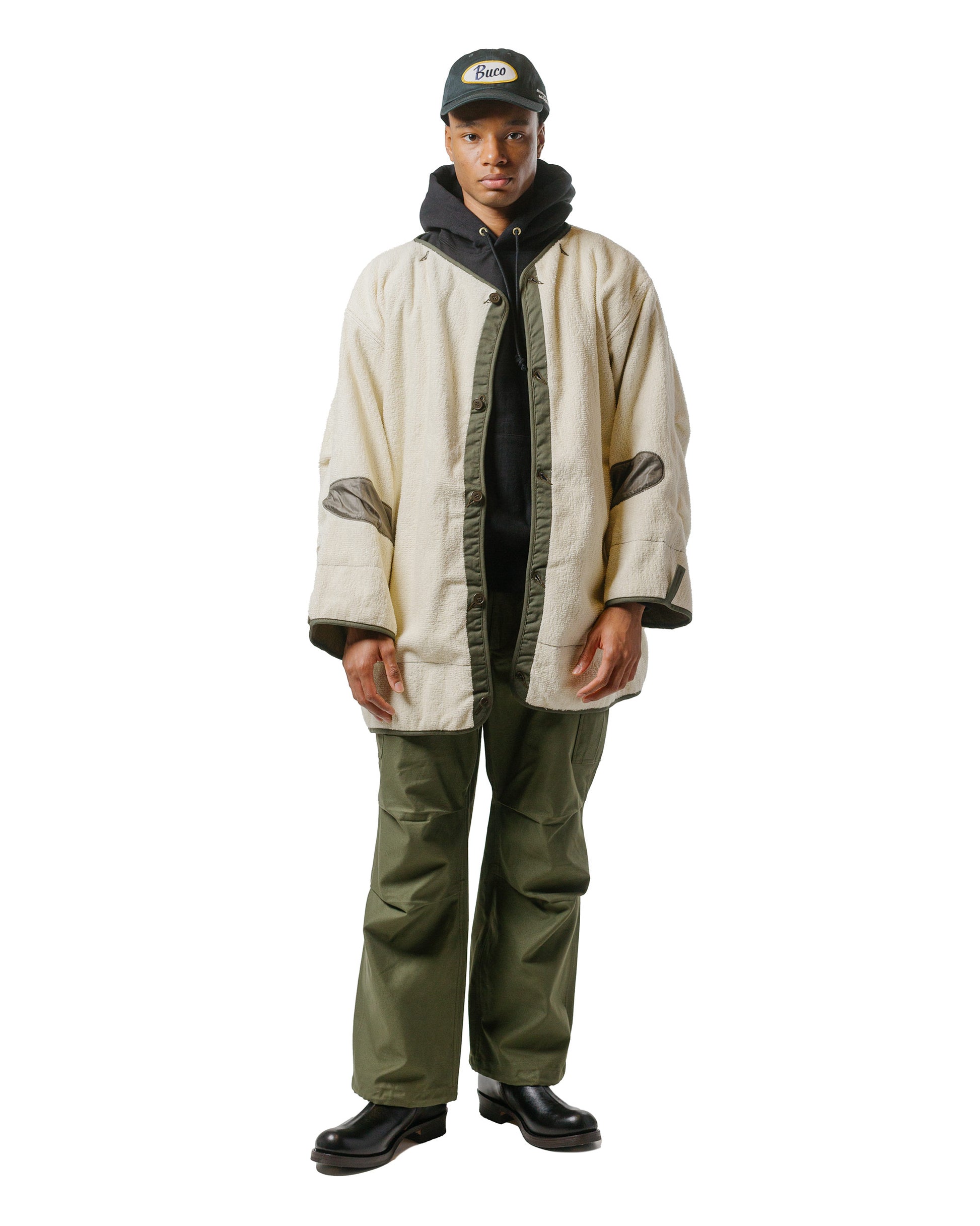 The Real McCoy's MJ22106 Parka, Liner, M-1951 Olive model full