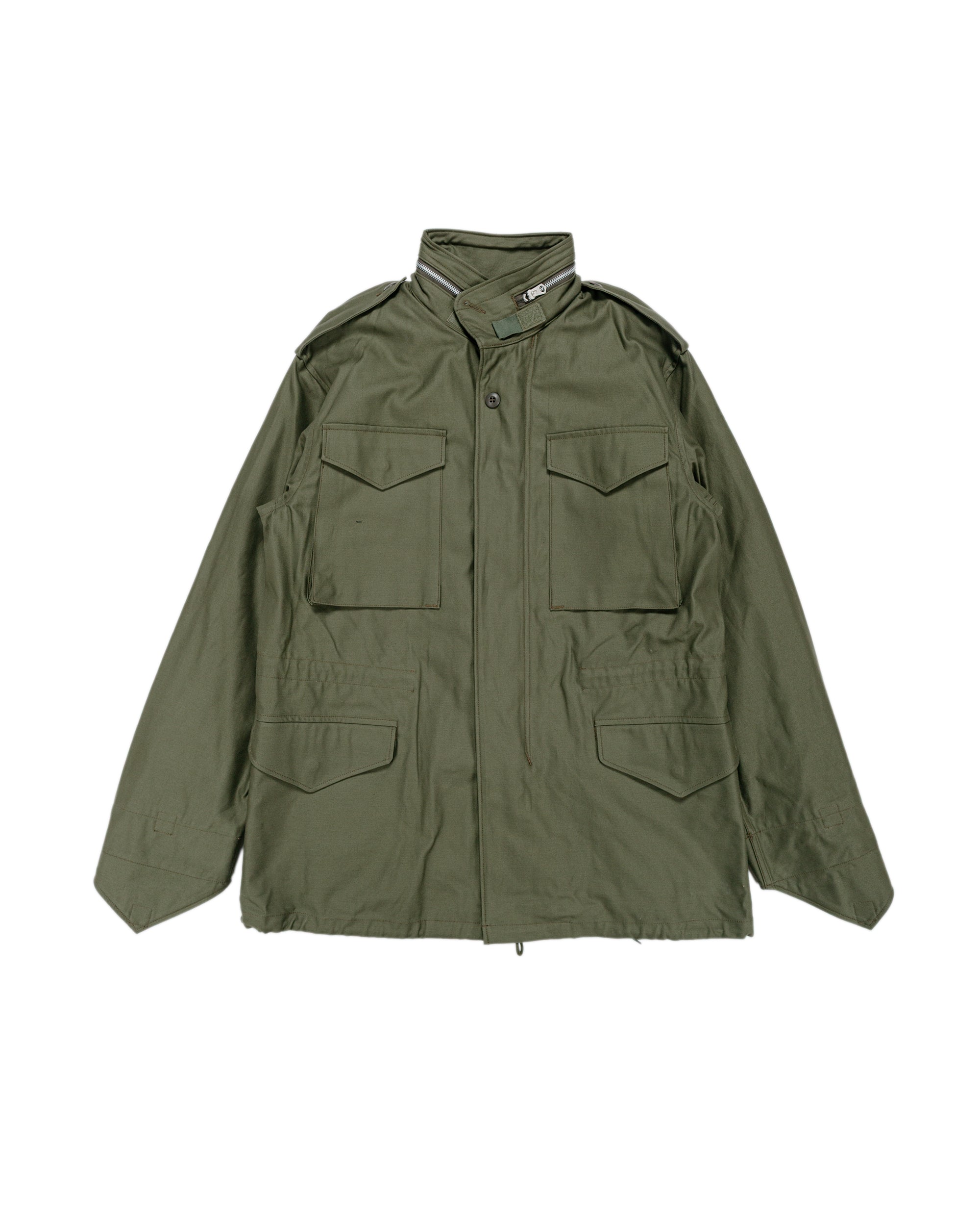 The Real McCoy's MJ21111 Parka, Man's M-65 Olive