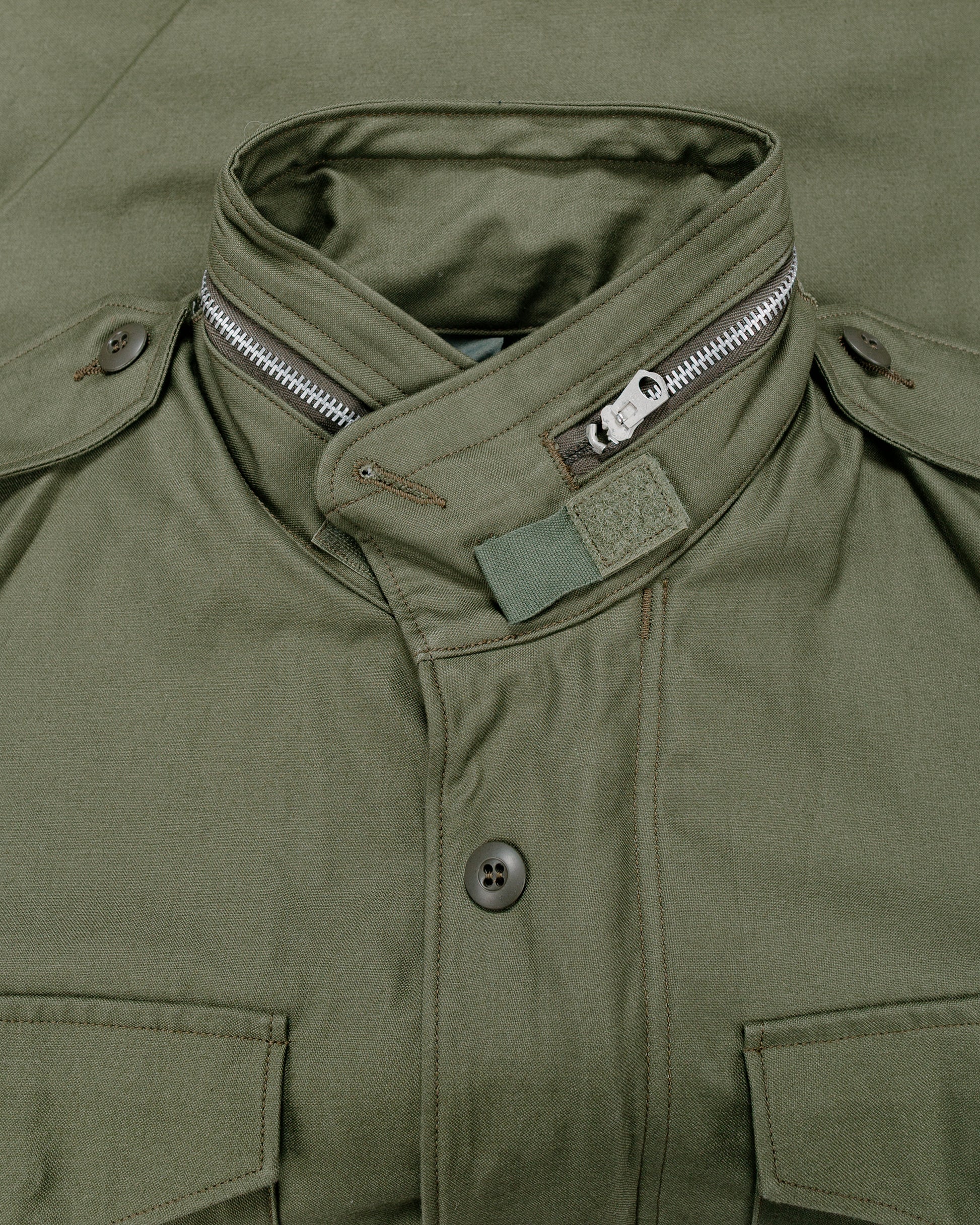 The Real McCoy's MJ22107 Coat, Man's, Field, M-65 Olive