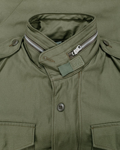 The Real McCoy's MJ22107 Coat, Man's, Field, M-65 Olive
