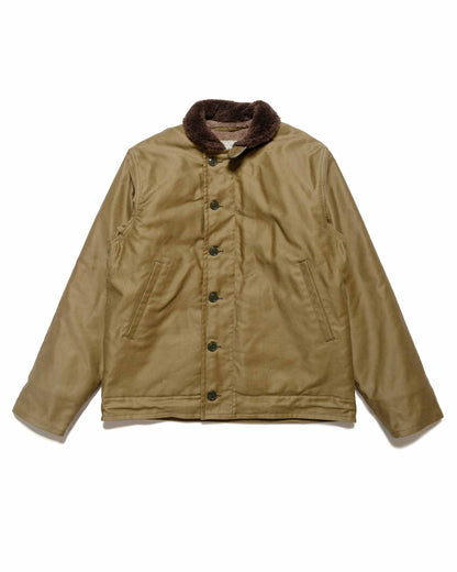 The Real McCoy's MJ22114 N-1 Deck Jacket (Khaki)