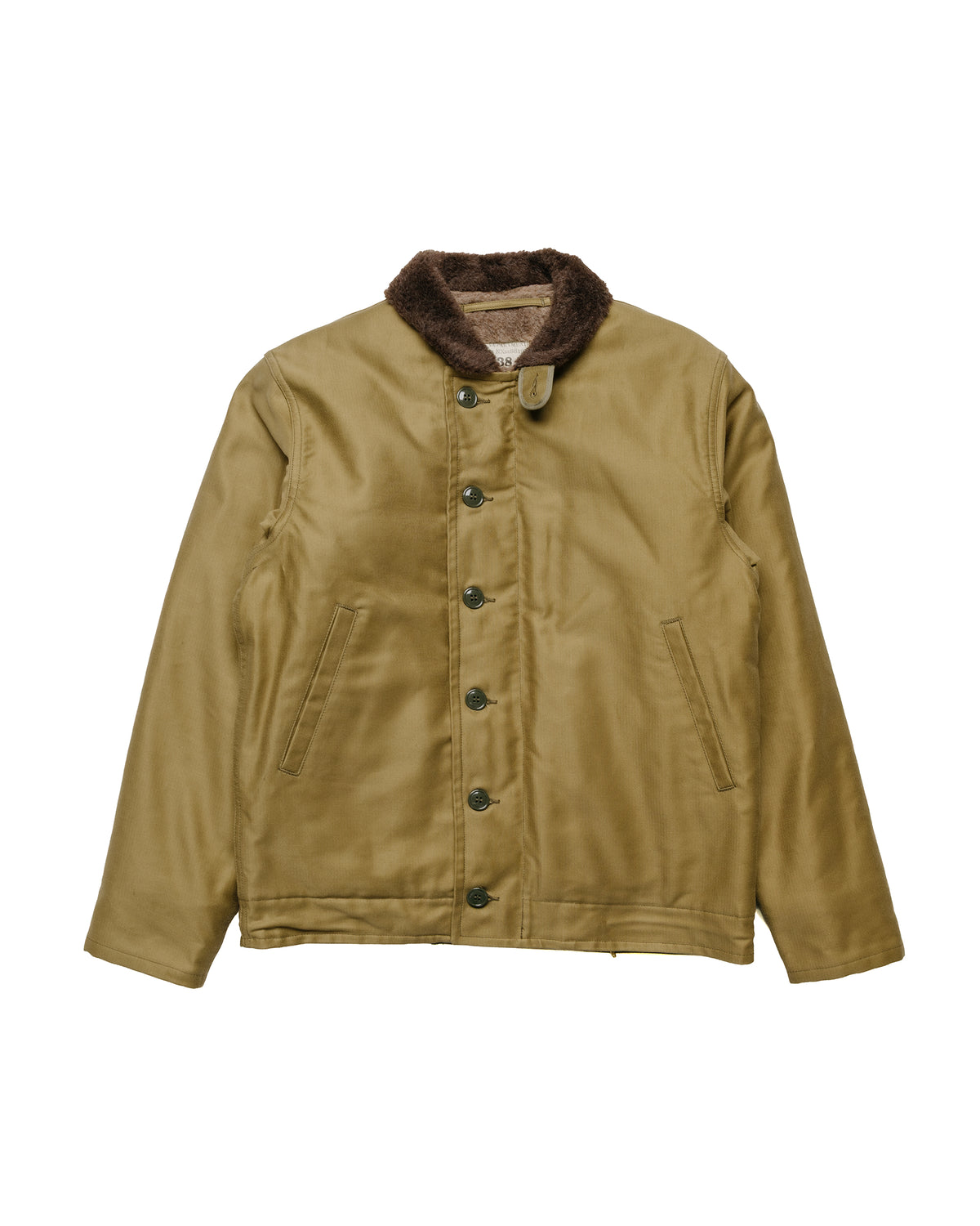 The Real McCoy's MJ22114 N-1 Deck Jacket (Khaki)