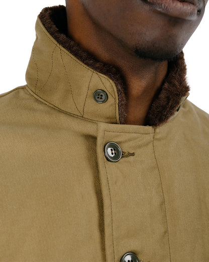 The Real McCoy's MJ22114 N-1 Deck Jacket (Khaki)