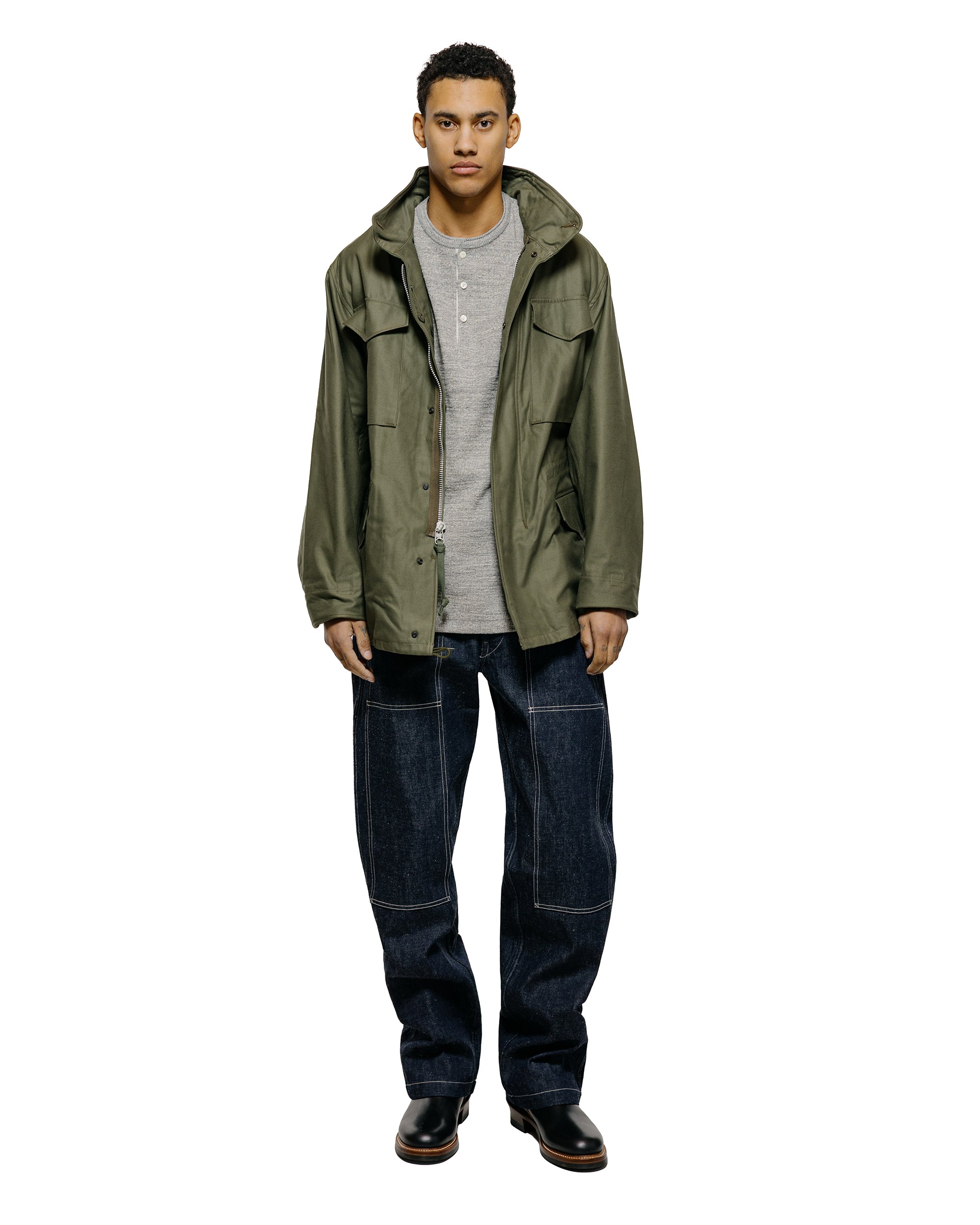 The Real McCoy's MJ23005 Coat, Man's, Field, M-65 / Early Model Olive The Real McCoy's MJ23005 Coat, Man's, Field, M-65 / Early Model Olive