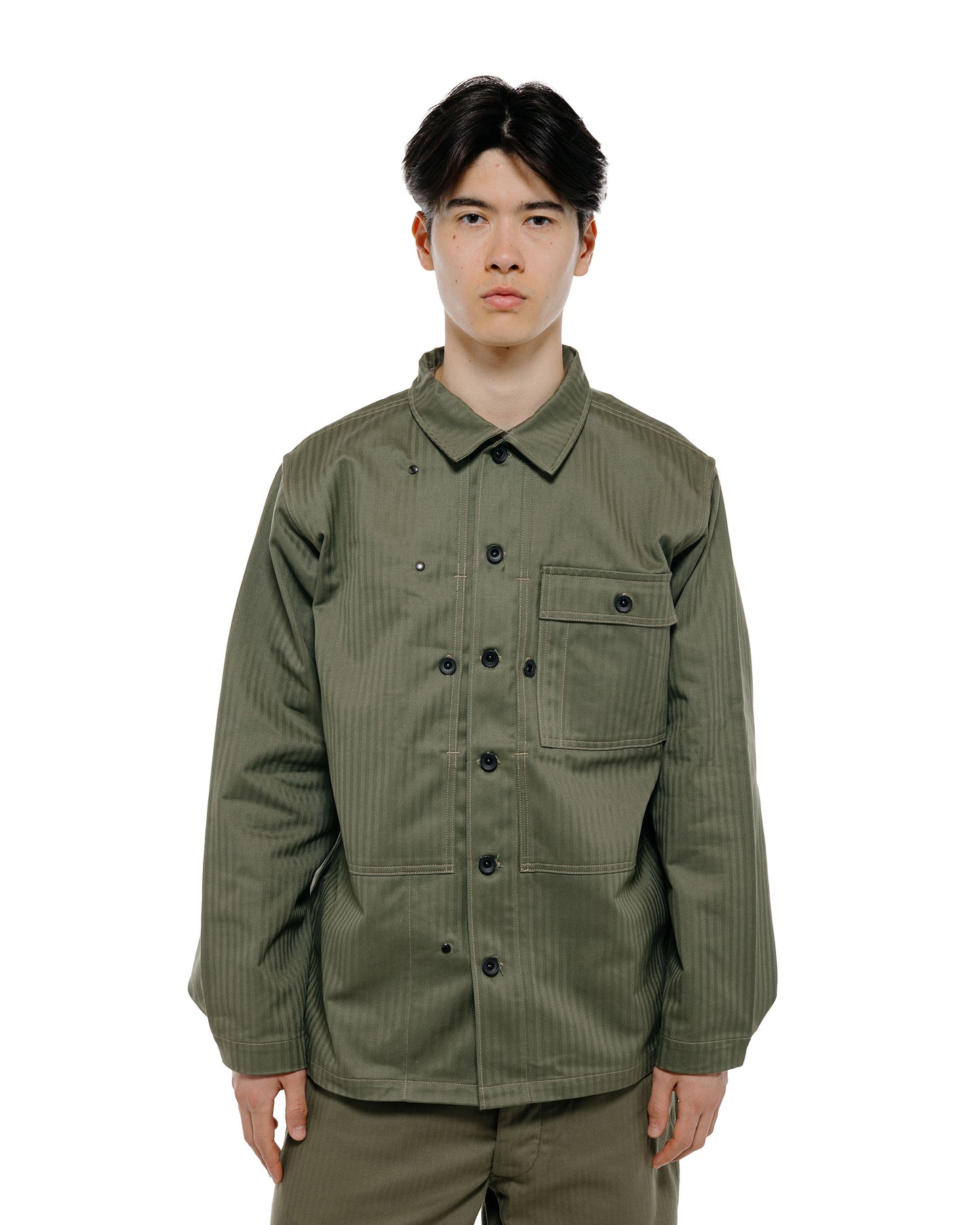 The Real McCoy's MJ23011 P-44 Utility Coat Sage Green