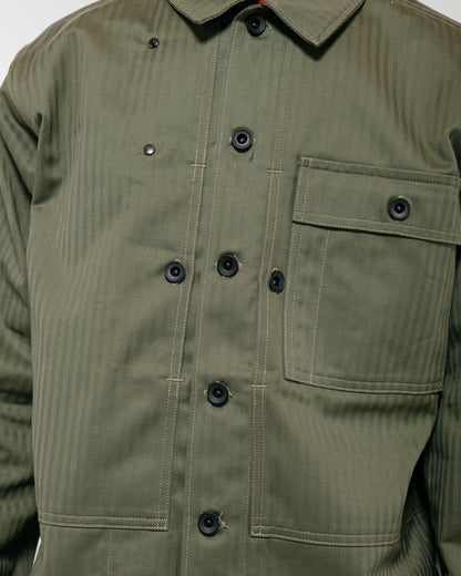 The Real McCoy's MJ23011 P-44 Utility Coat Sage Green