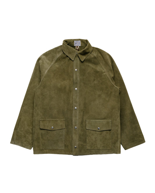 The Real McCoy's MJ23014 8HU Leather Welder Jacket O. Brown