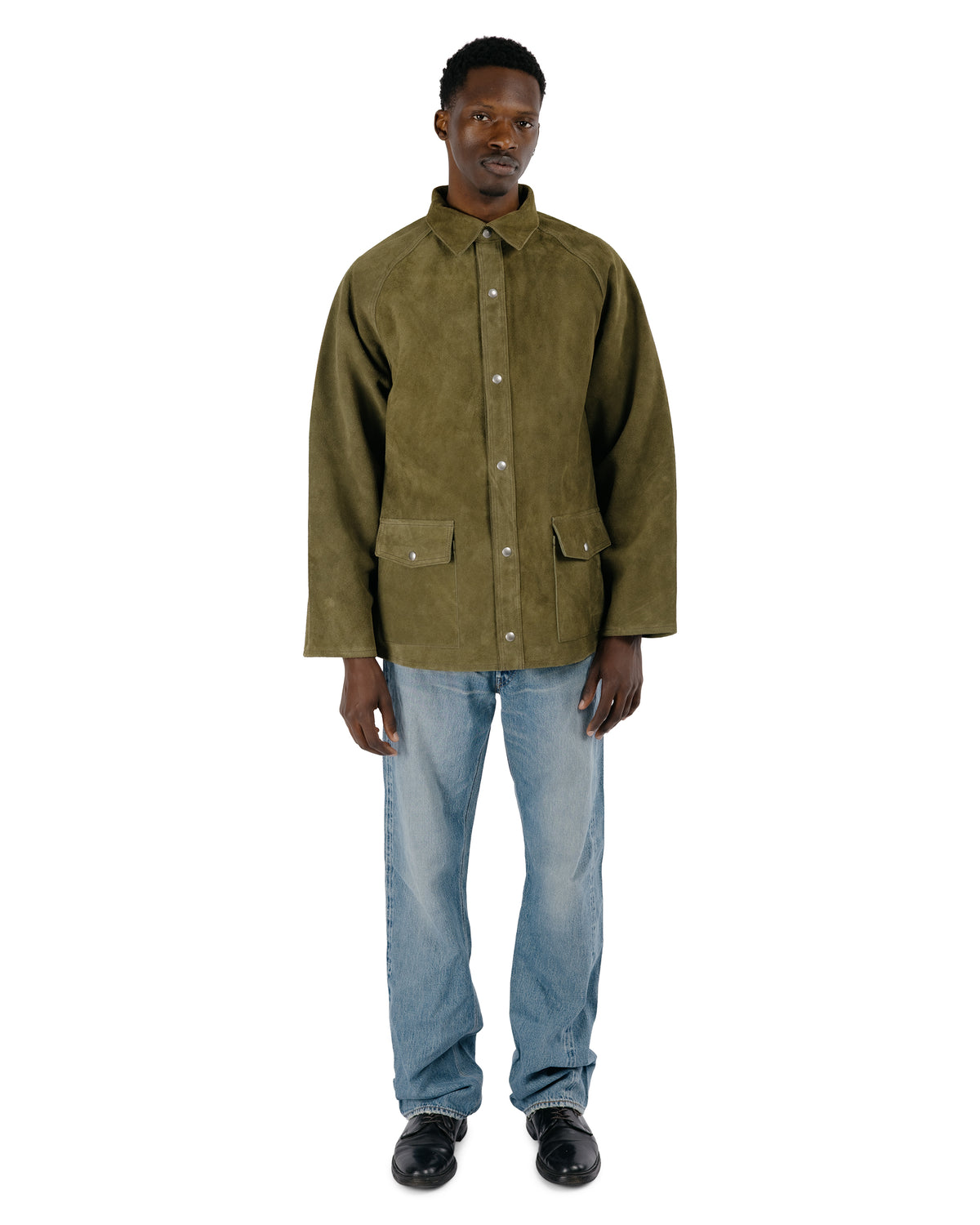 The Real McCoy's MJ23014 8HU Leather Welder Jacket O. Brown