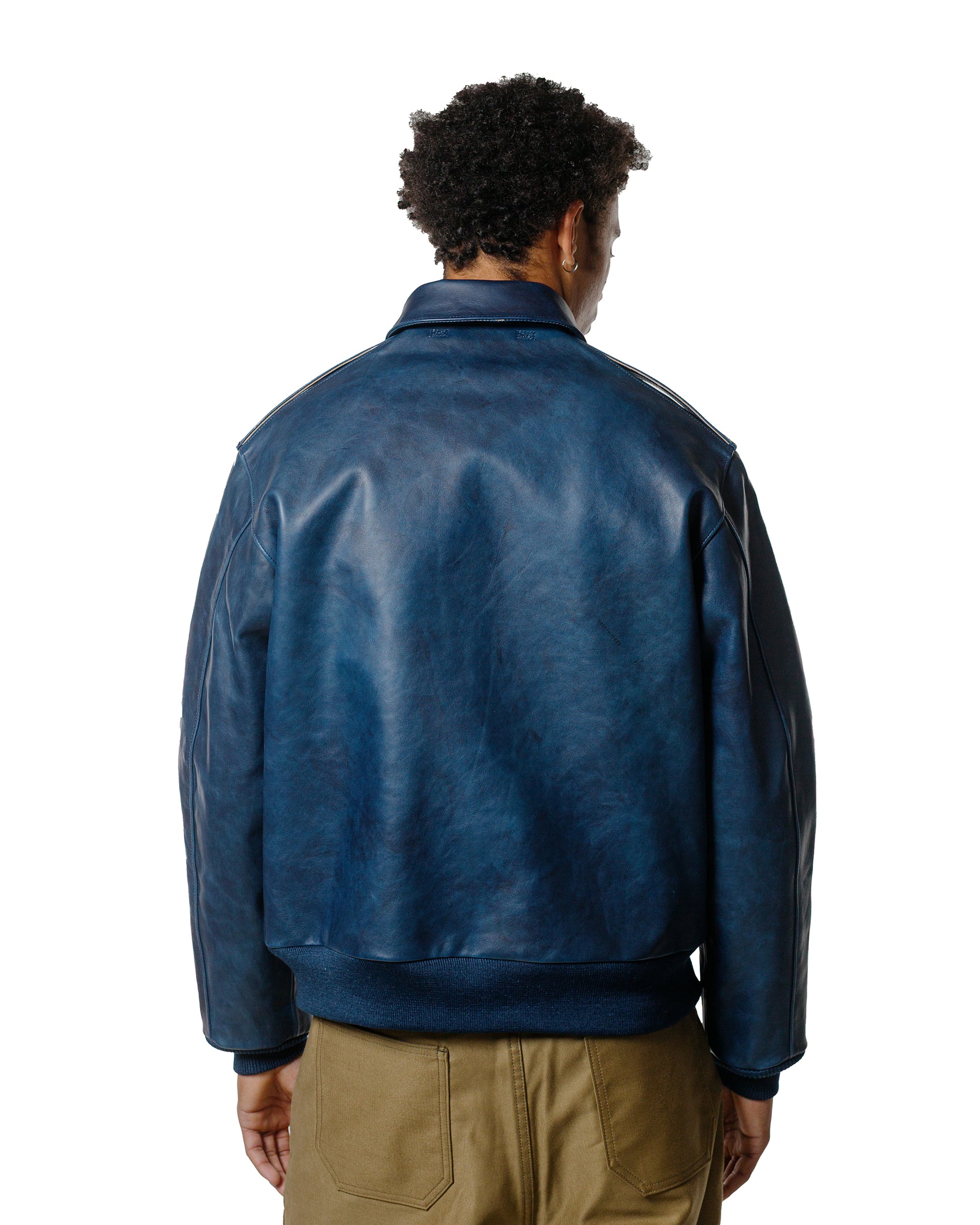 The Real McCoy's MJ23101 Type A-2 / Indigo Dyed Indigo