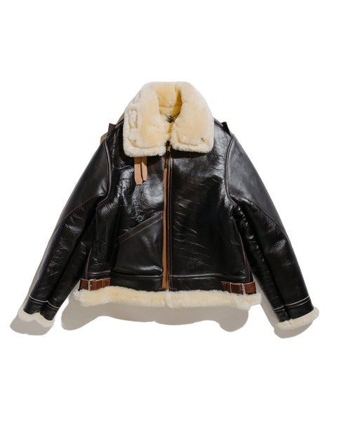 The Real McCoy's MJ23103 Type B-3 Real McCoy Mfg. Co. Seal Brown