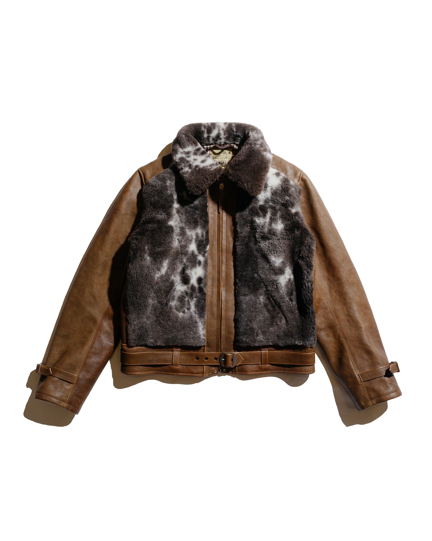 The Real McCoy's MJ23123 Aklak Grizzly Jacket  Brown, Jacob Brown