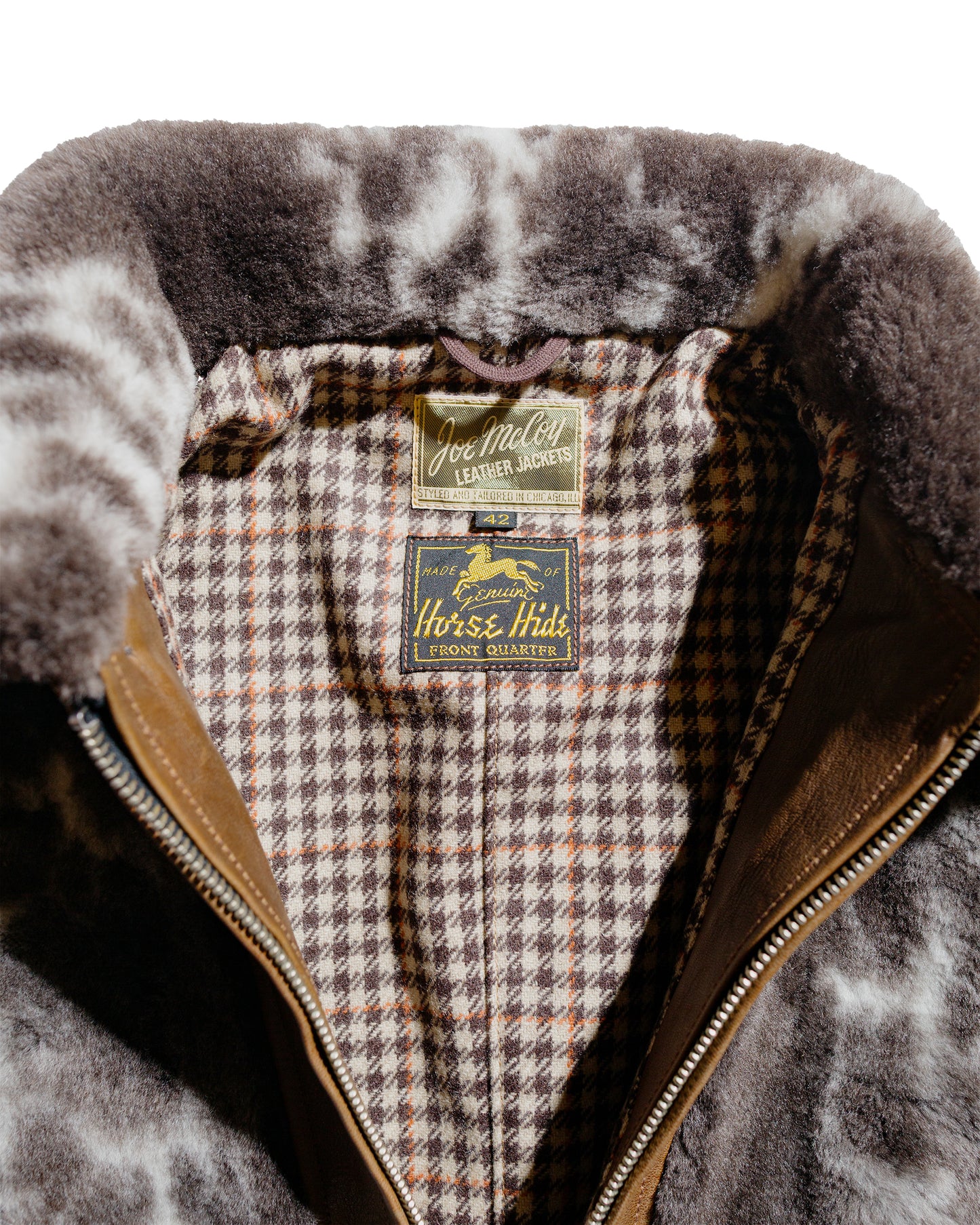 The Real McCoy's MJ23123 Aklak Grizzly Jacket  Brown, Jacob Brown