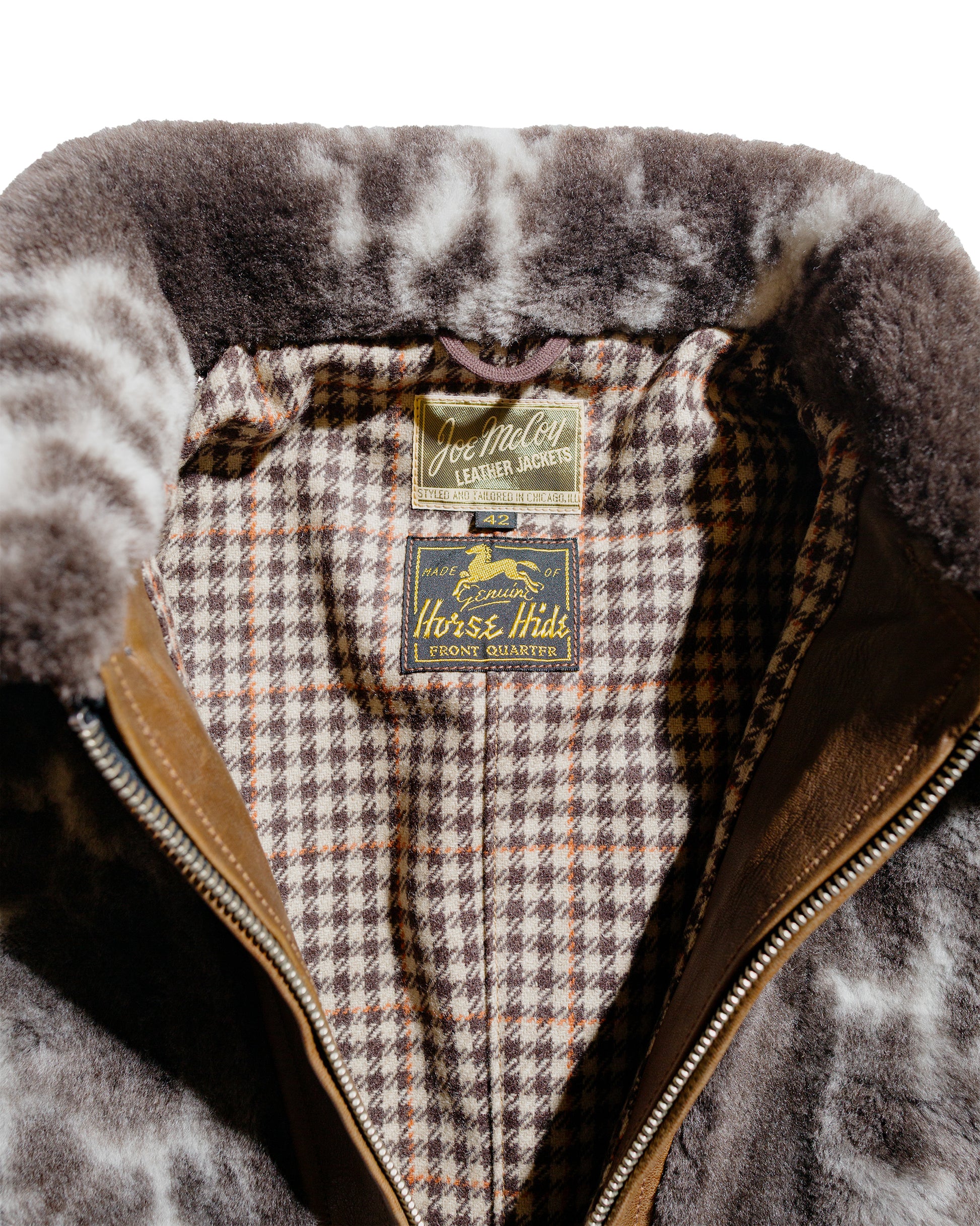 The Real McCoy's MJ23123 Aklak Grizzly Jacket  Brown, Jacob Brown