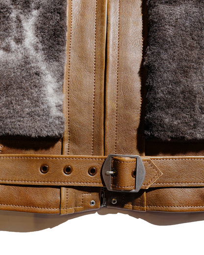 The Real McCoy's MJ23123 Aklak Grizzly Jacket / Brown, Jacob Brown