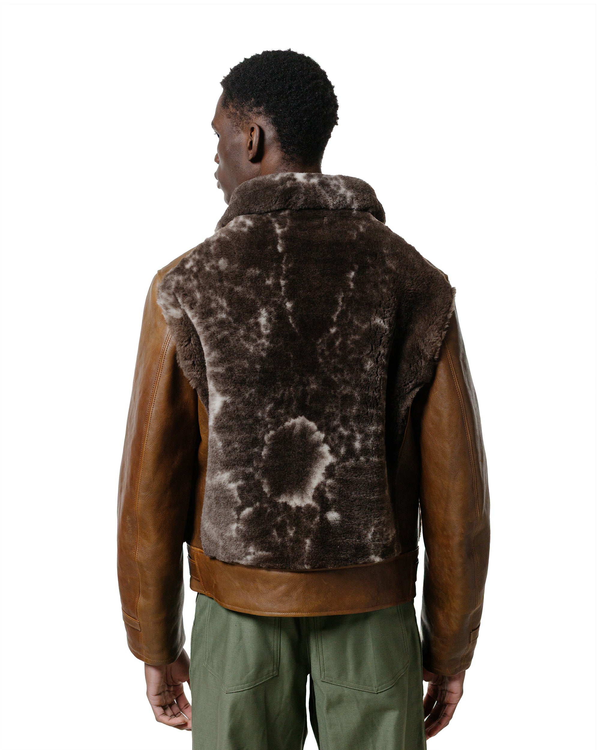 The Real McCoy's MJ23123 Aklak Grizzly Jacket / Brown, Jacob Brown