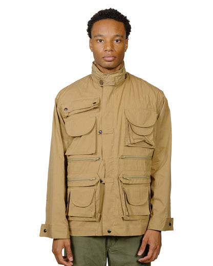 The Real McCoy's MJ24009 Photographer Utility Jacket Beige model front