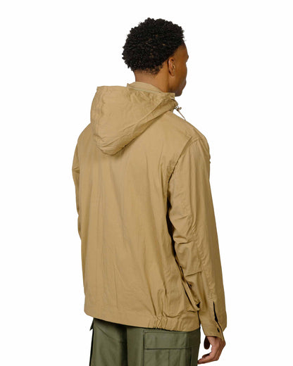 The Real McCoy's MJ24009 Photographer Utility Jacket Beige back hood