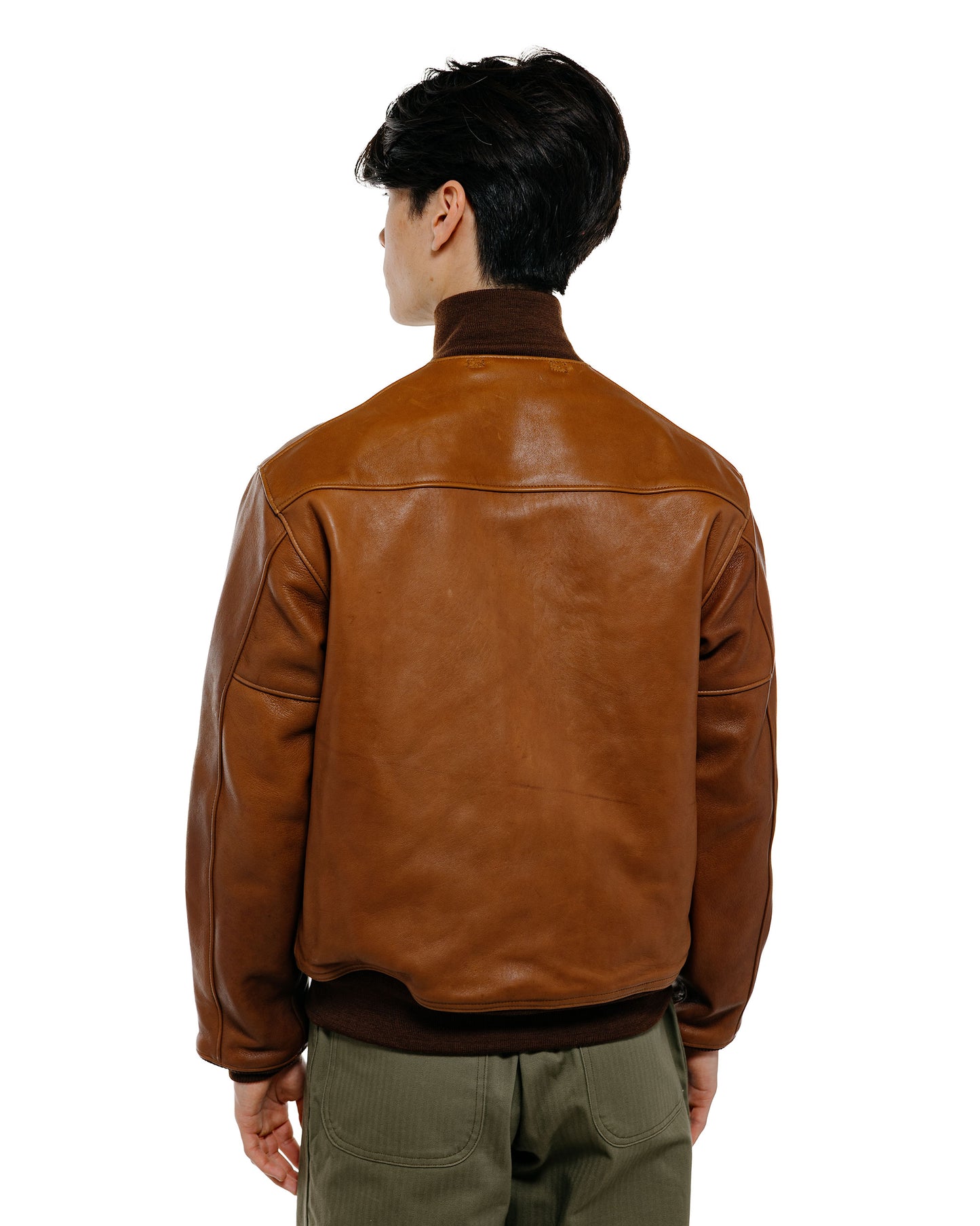 The Real McCoy's MJ24101 Type A-1 Real McCoy Mfg. Co. / Sheepskin Russet Brown