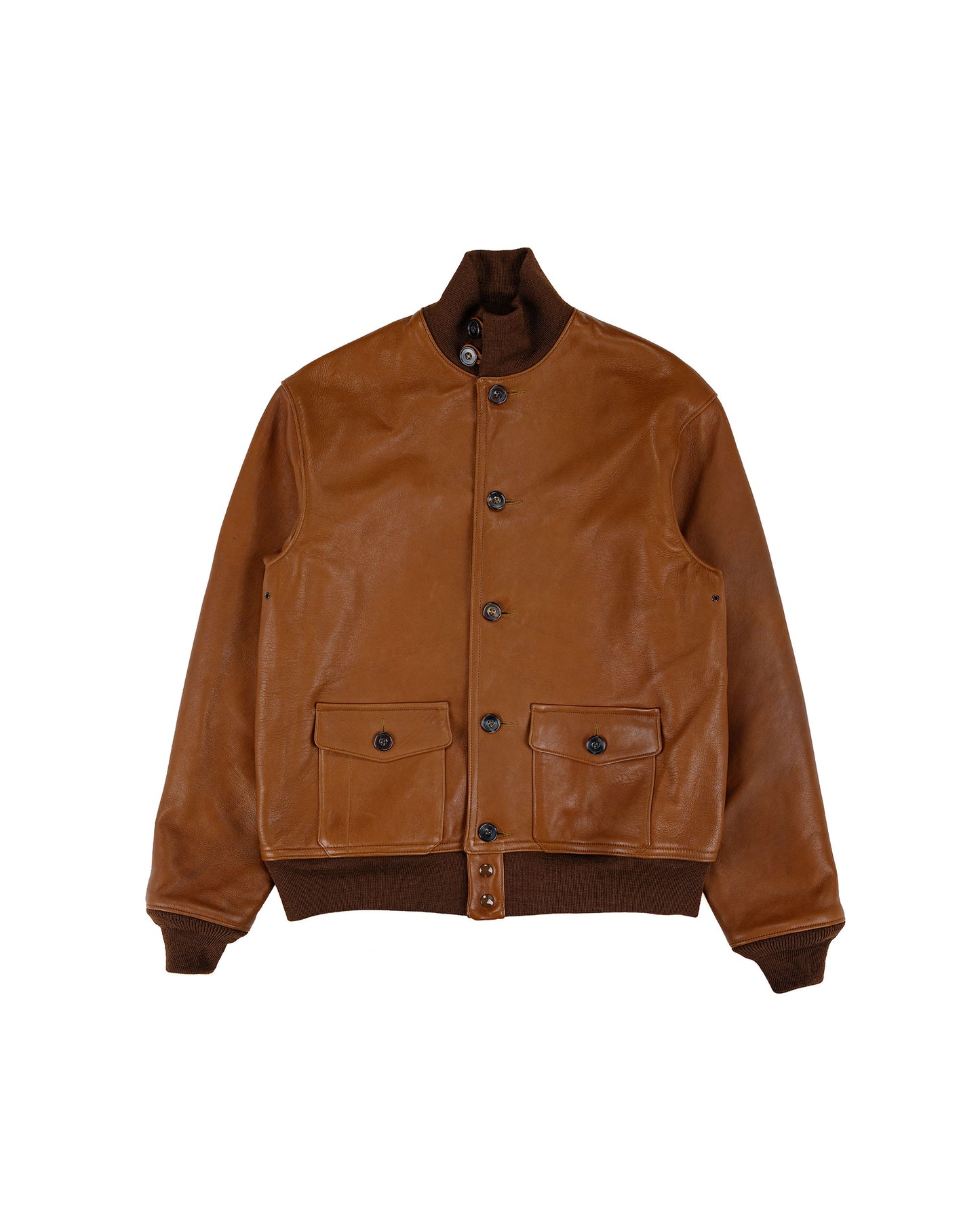 The Real McCoy's MJ24101 Type A-1 Real McCoy Mfg. Co. / Sheepskin Russet Brown