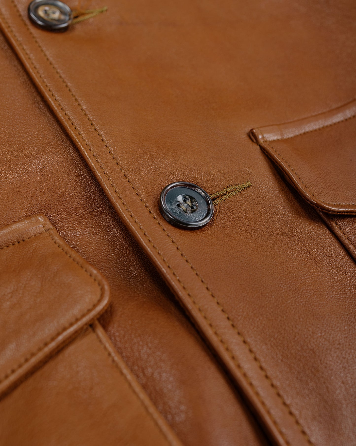 The Real McCoy's MJ24101 Type A-1 Real McCoy Mfg. Co. / Sheepskin Russet Brown