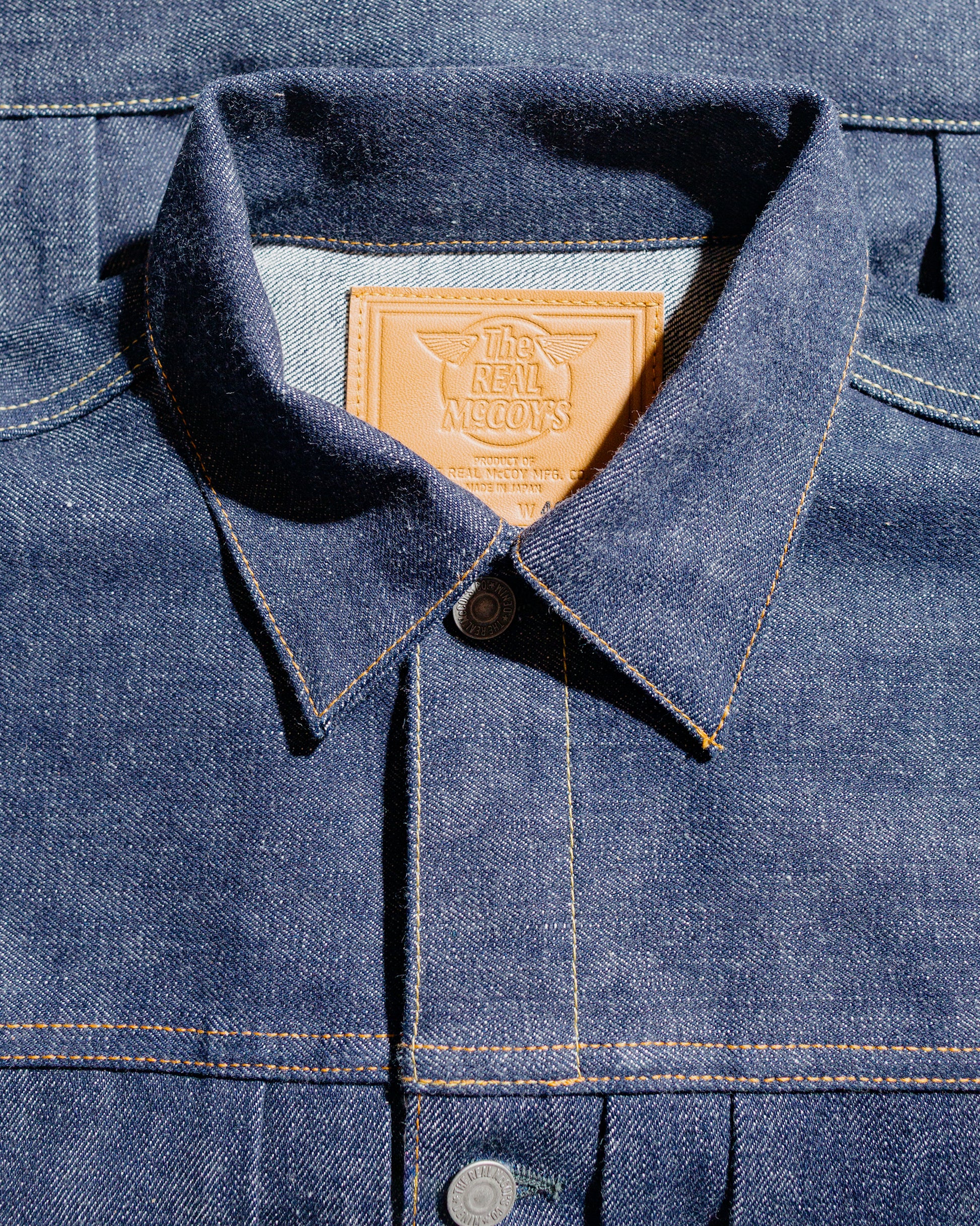 The Real McCoy's MJ25011 Lot.001J IndigoNon Wash