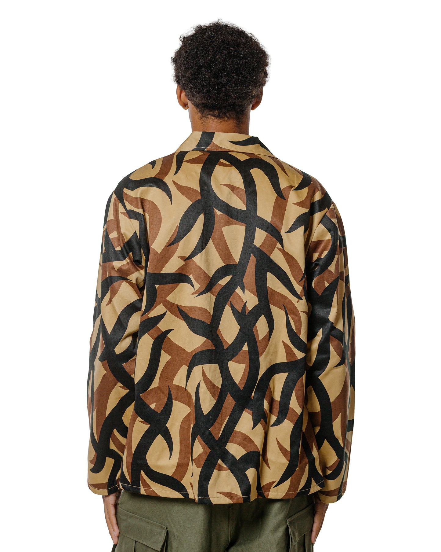 The Real McCoy's MJ25013 Tribal Camouflage Combat Jacket Beige