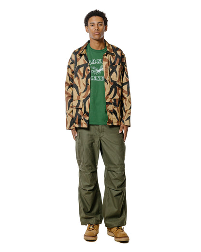 The Real McCoy's MJ25013 Tribal Camouflage Combat Jacket Beige