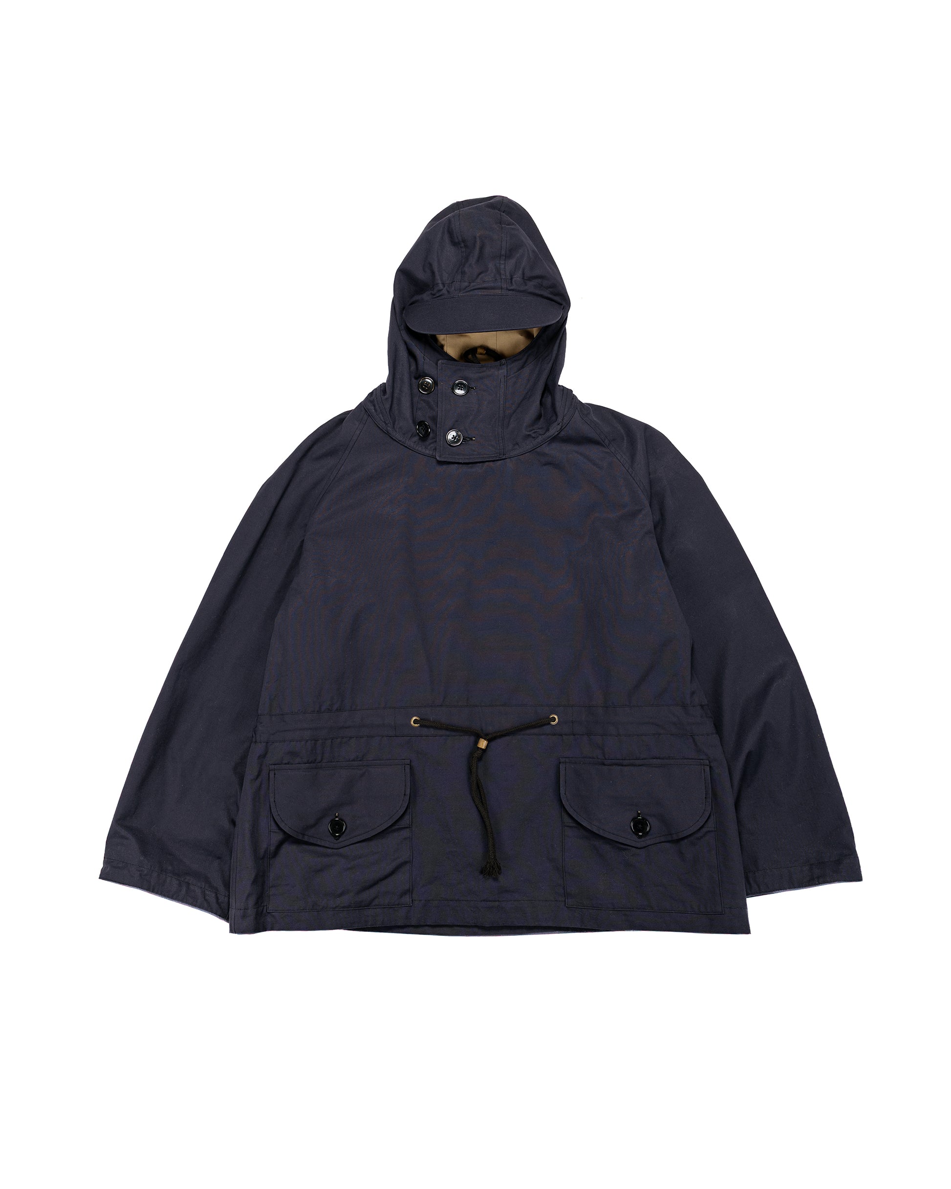 The Real McCoy's MJ25101 Royal Navy Windproof Deck Smock, 1st Pattern Cotton Jacket Navy